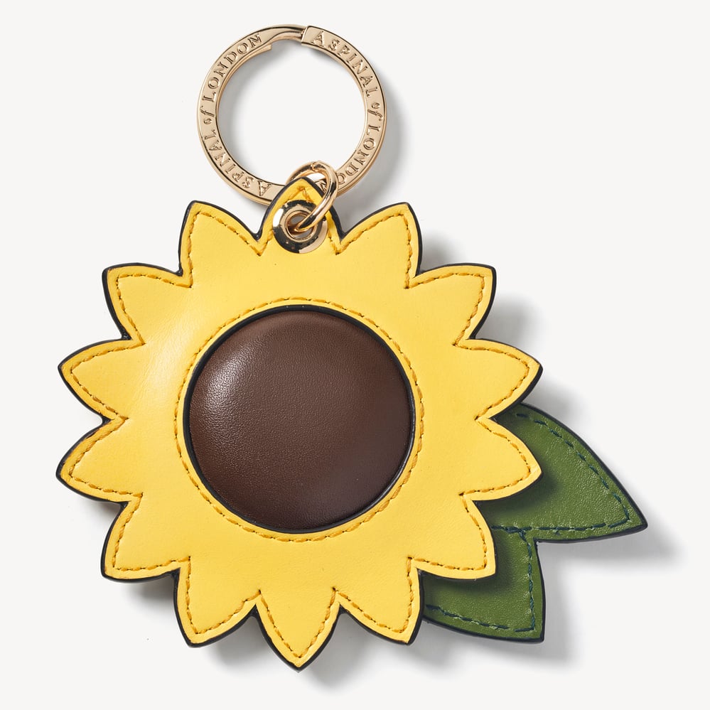 Happy Sunflower Keyring Sunflower
