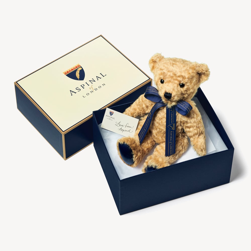 Aspinal Bertie Bear Mohair Teddy Bear