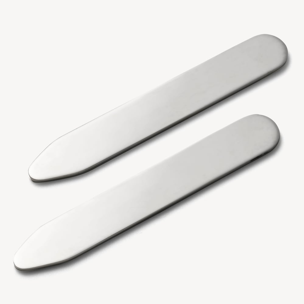 Sterling Silver Collar Stiffeners Sterling Silver 925