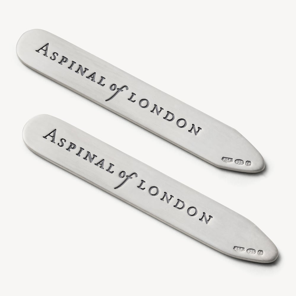 Sterling Silver Collar Stiffeners Matt Finish Sterling Silver