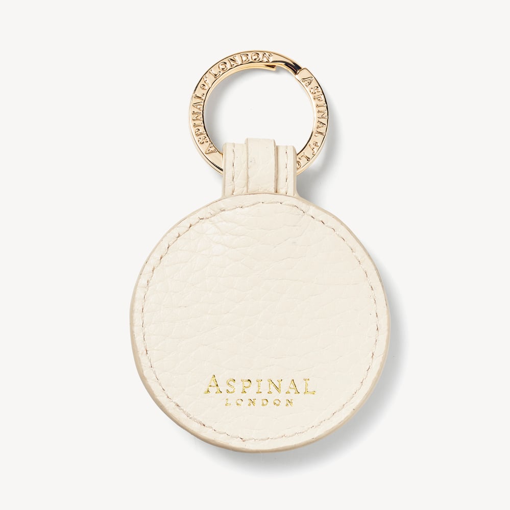 Bee Keyring Ivory Pebble