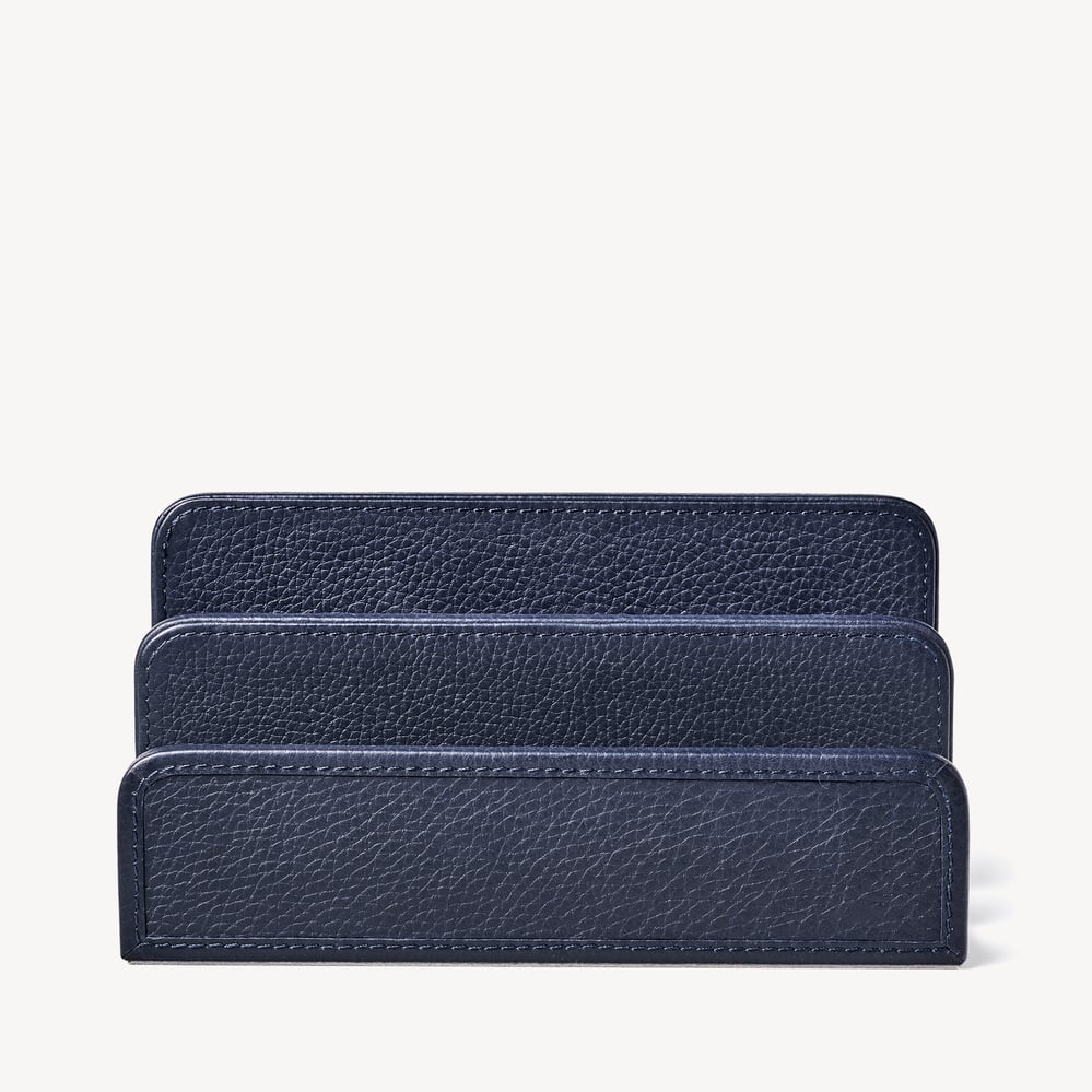 Letter Rack Navy Pebble