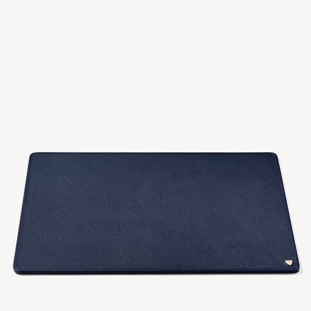 A3 Desk Pad Navy Pebble