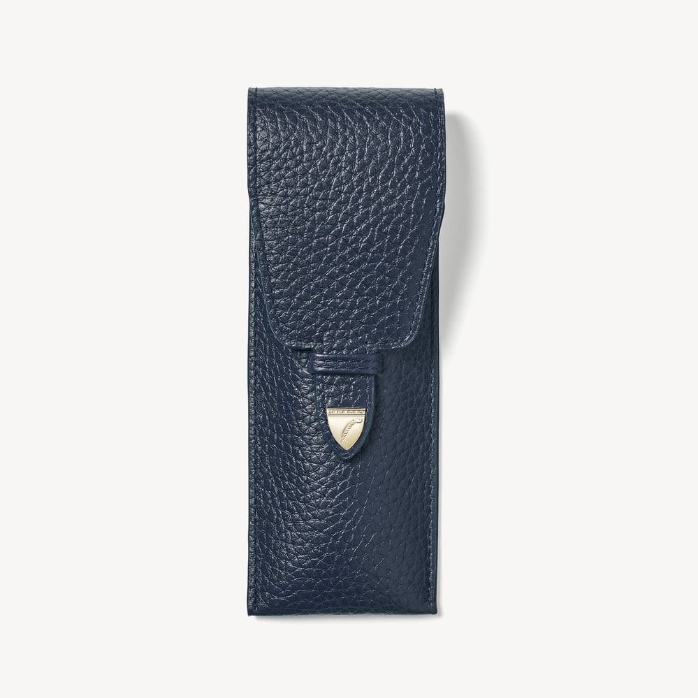 Pen Case Navy Pebble