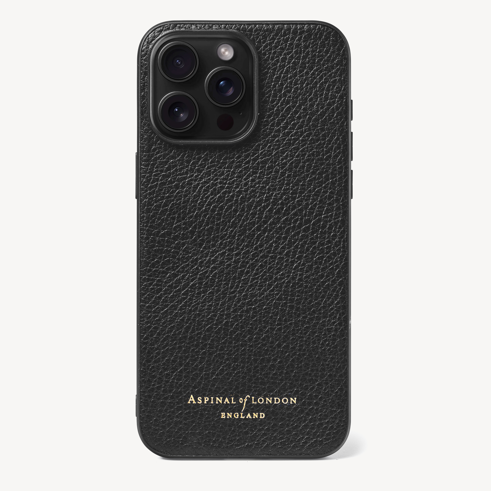 iPhone 15 Pro Max Case Black Pebble