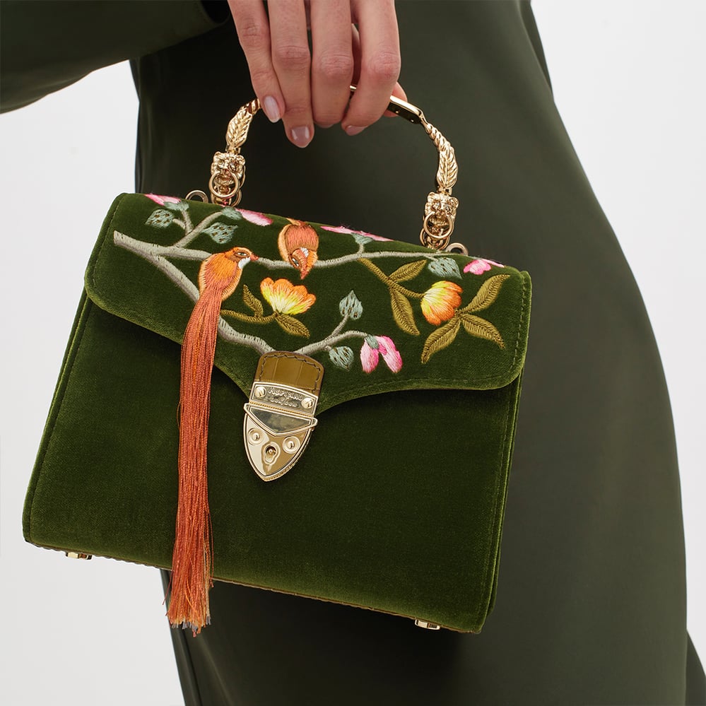 Midi Mayfair® Olive Velvet