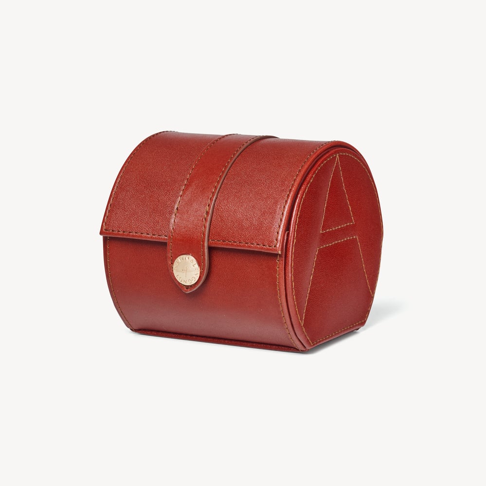 Travel Watch Roll Smooth Cognac