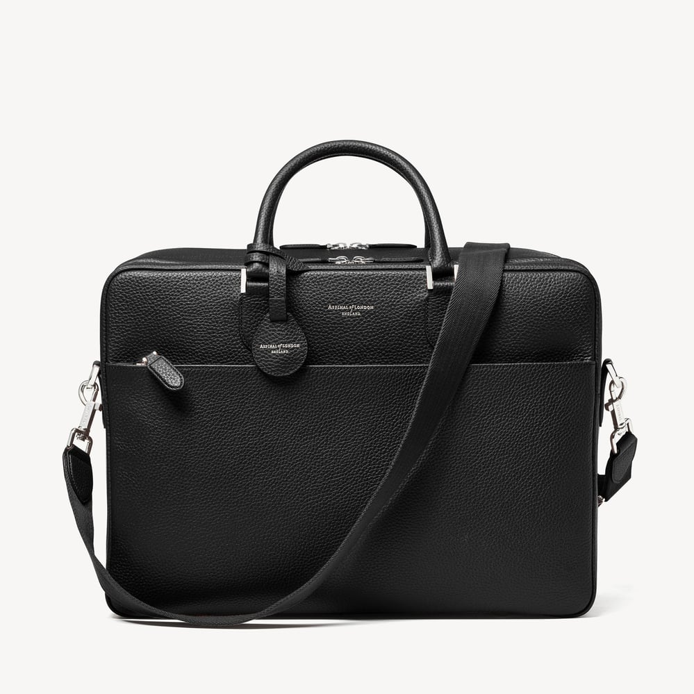 48 Hour Mount Street Travel Bag Black Pebble
