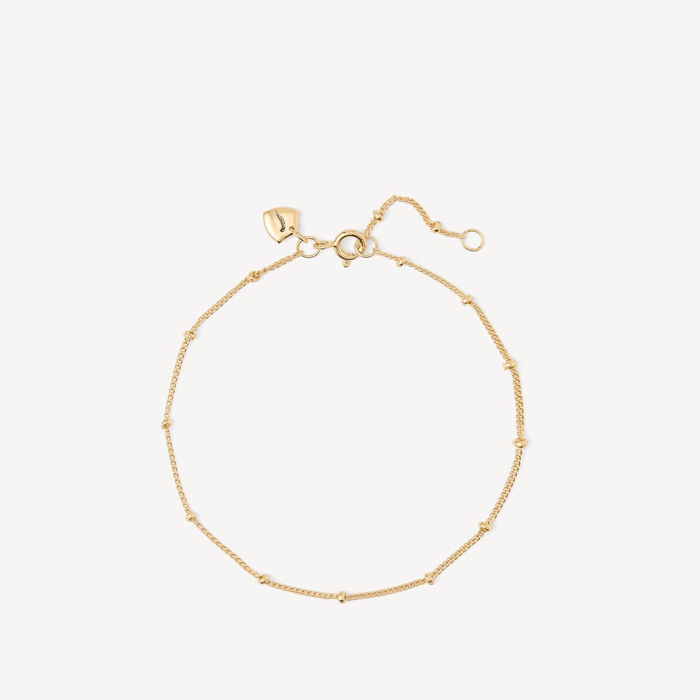 Beaded Bracelet 18ct Gold Vermeil