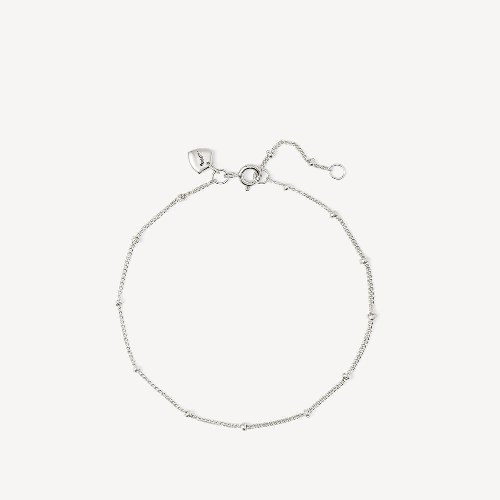 Beaded Bracelet Sterling Silver 925