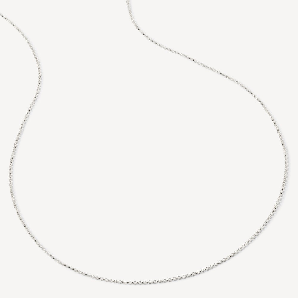 31-inch Rolo Chain Necklace Sterling Silver 925