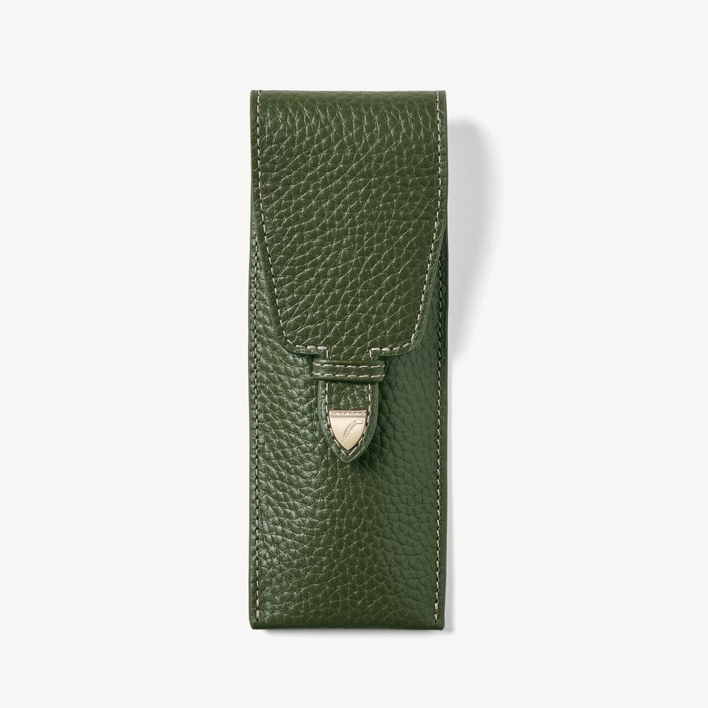 Pen Case Racing Green Pebble