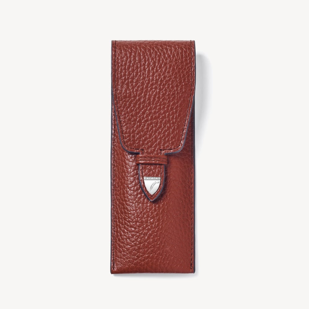 Pen Case Merlot Pebble