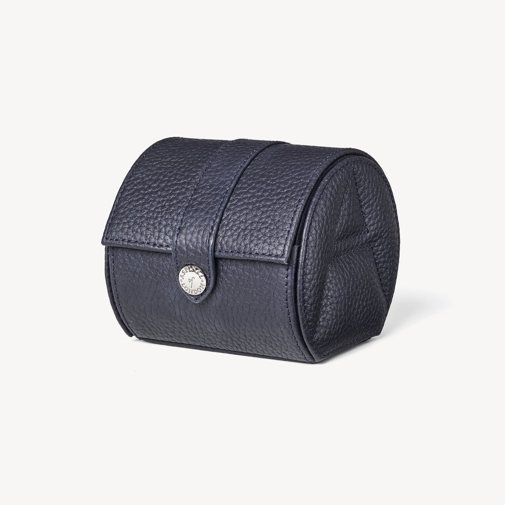 Travel Watch Roll Navy Pebble