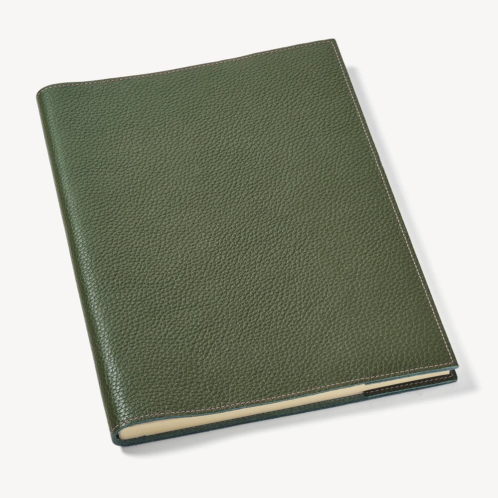 A4 Refillable Journal Racing Green Pebble