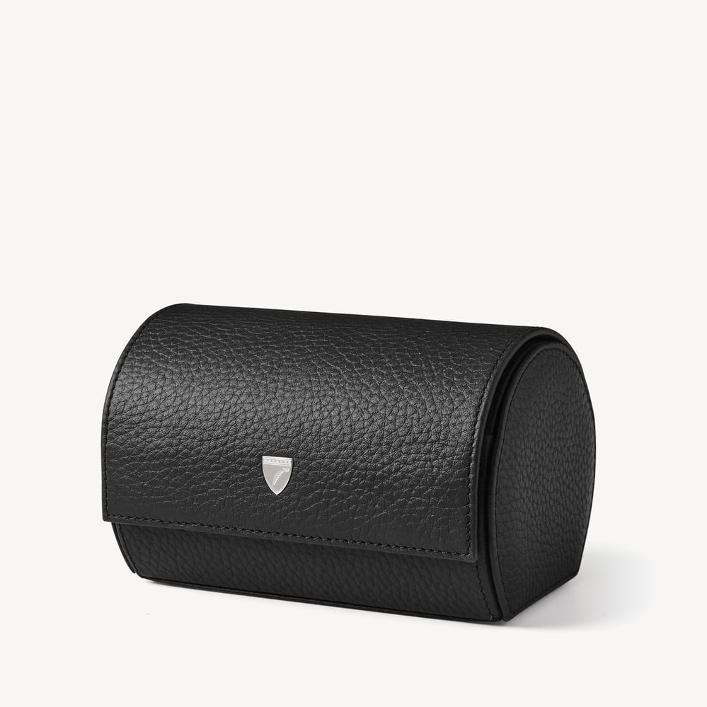 Double Watch Roll Black Pebble