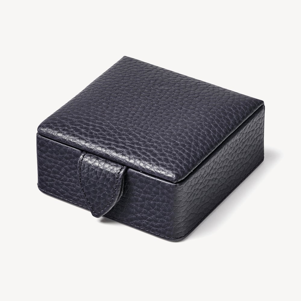 Stud Box Navy Pebble