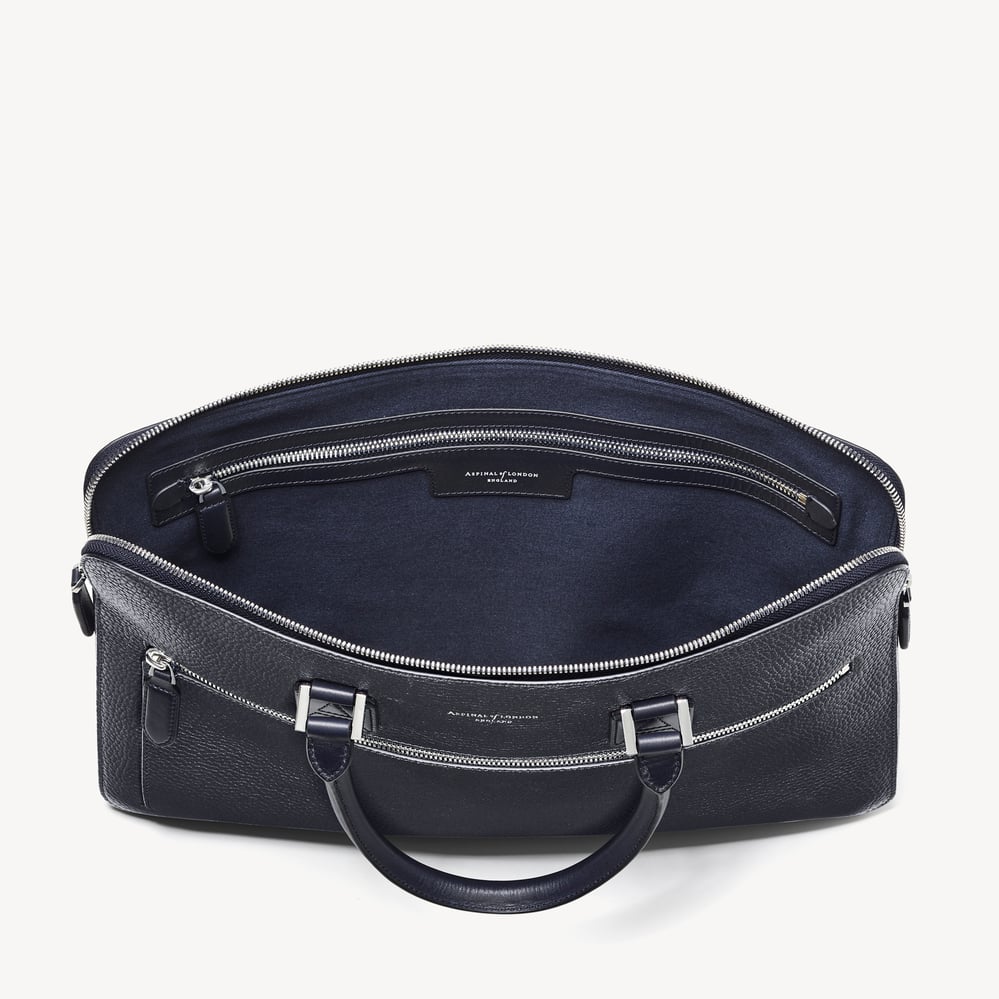 Connaught Folio Navy Pebble