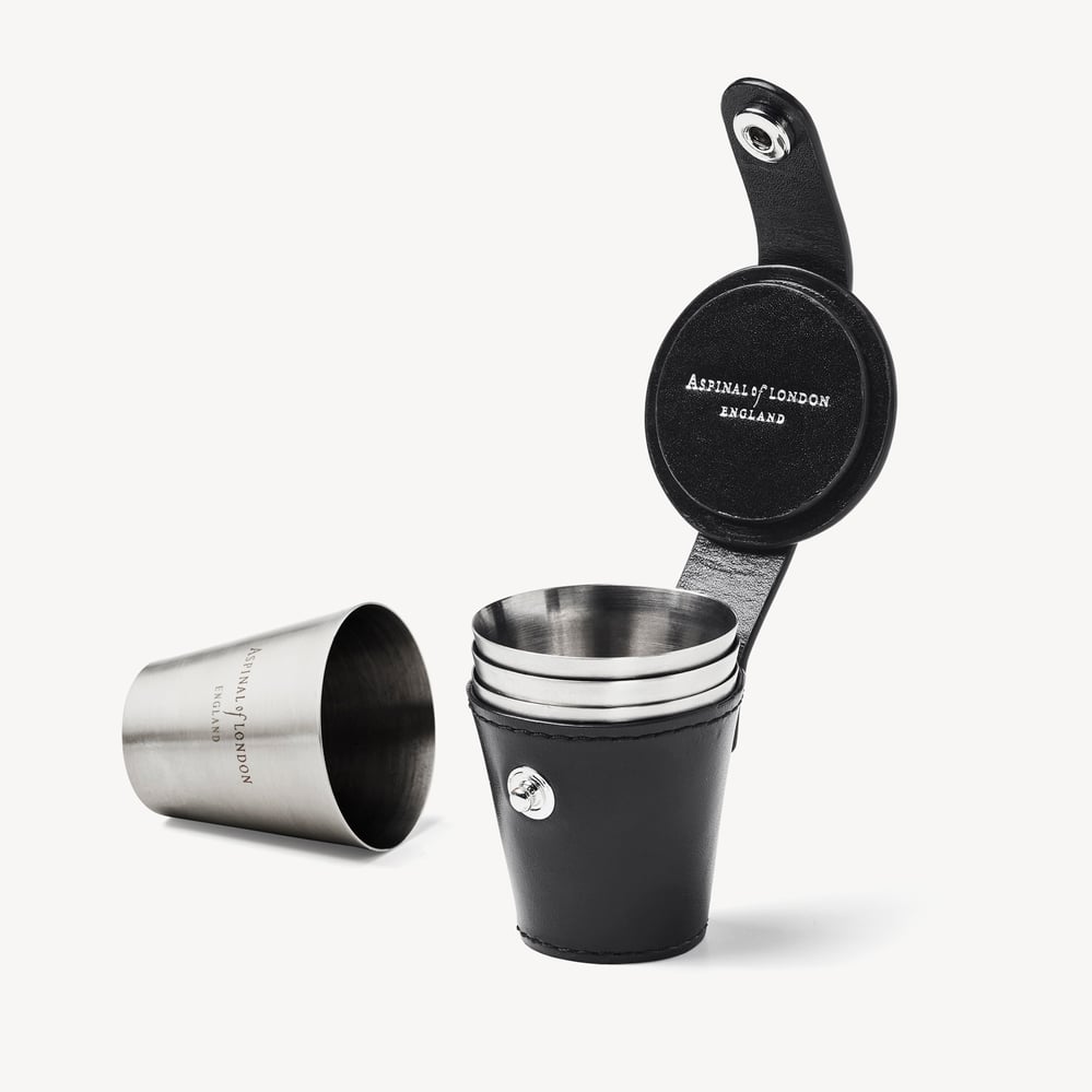 Shot Cups Smooth Black