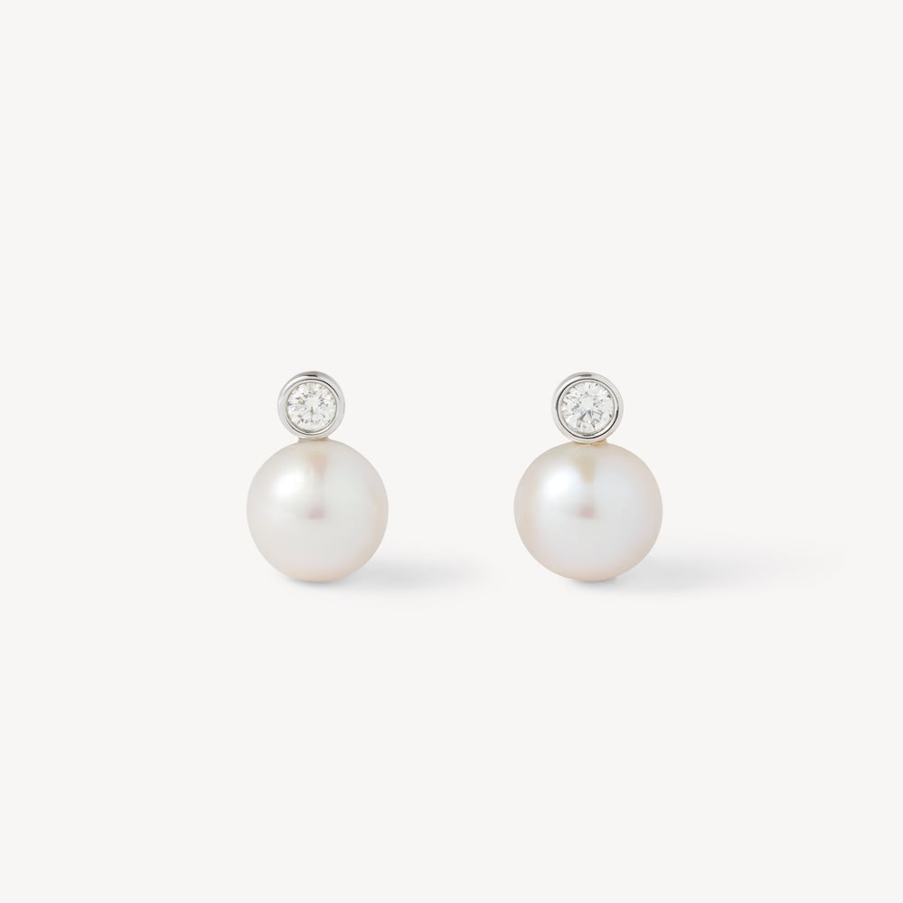 Bridal March Stud Earrings 0.30ct Diamond