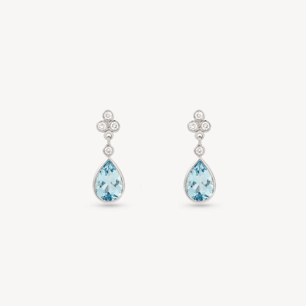 Aphrodite Teardrop Earrings 0.20ct Diamond