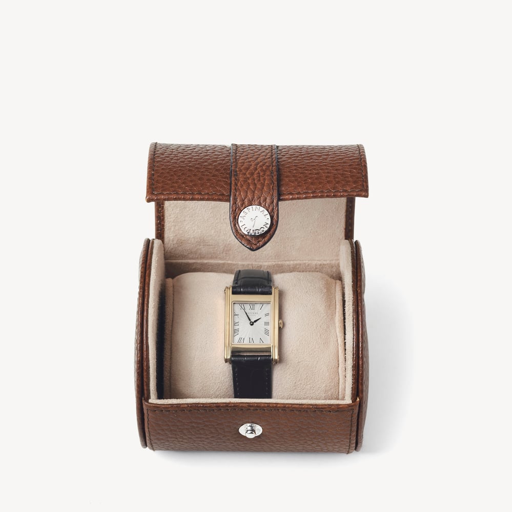 Travel Watch Roll Tobacco Pebble