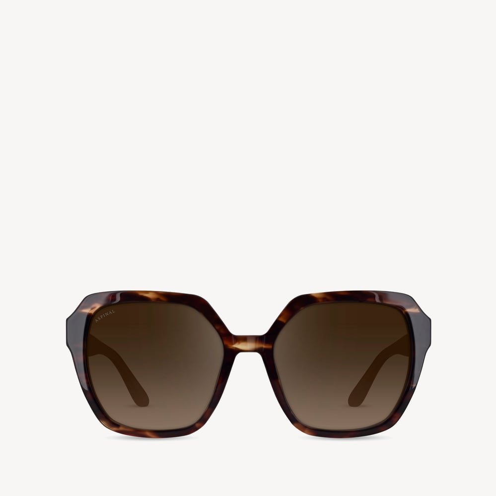 Hudson Square Sunglasses Mahogany 