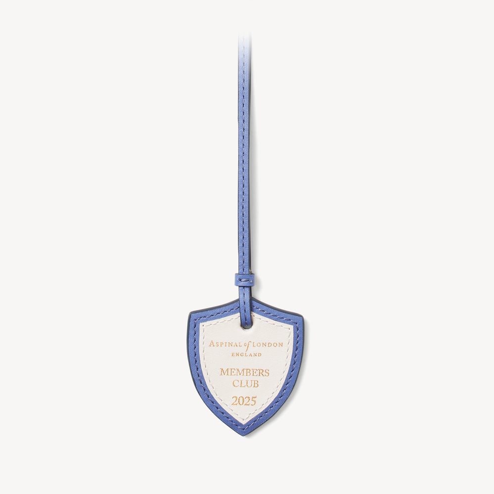 Members Club Tag Capri Blue & Smooth Chalk White