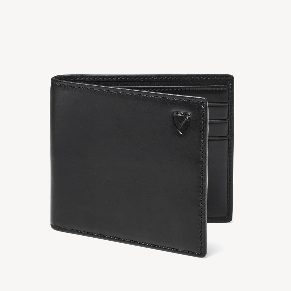 Billfold RFID Wallet Smooth Black