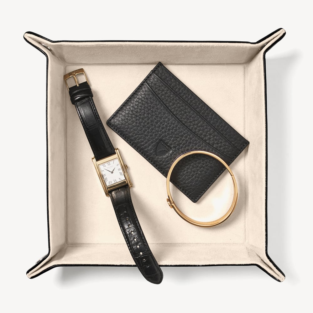 Medium Tidy Tray Black Pebble
