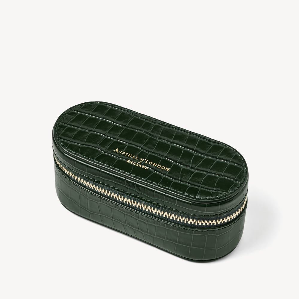 Handbag Tidy All Deep Shine Evergreen Small Croc
