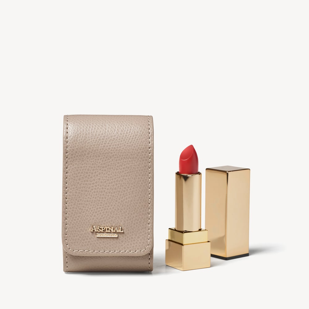 Duo Lipstick Case Moleskin Soft Saffiano