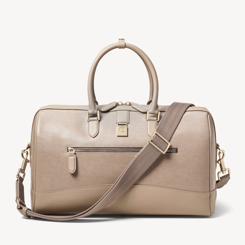 Connaught Flight Work Bag Moleskin Saffiano