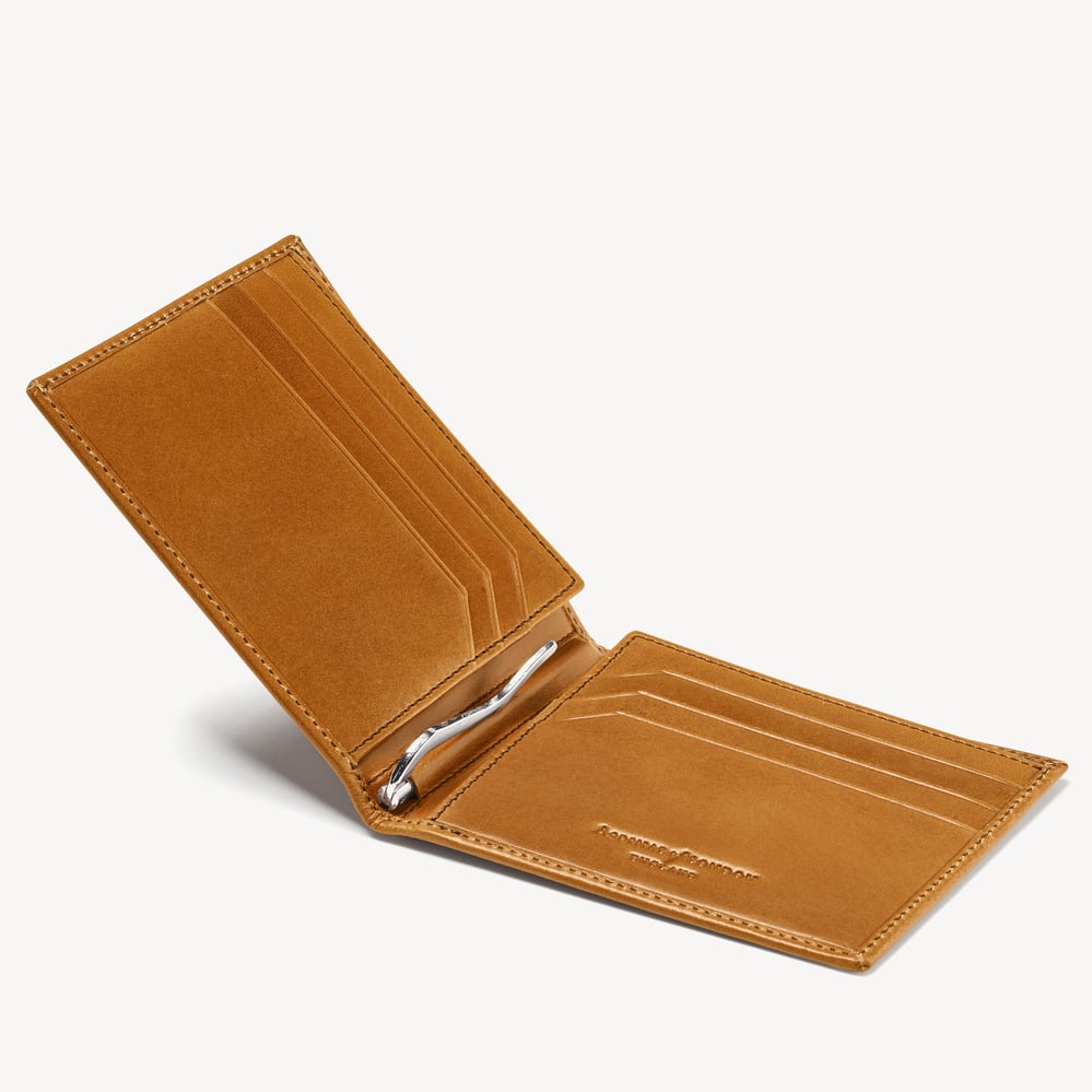 Billfold RFID Wallet Smooth English Tan