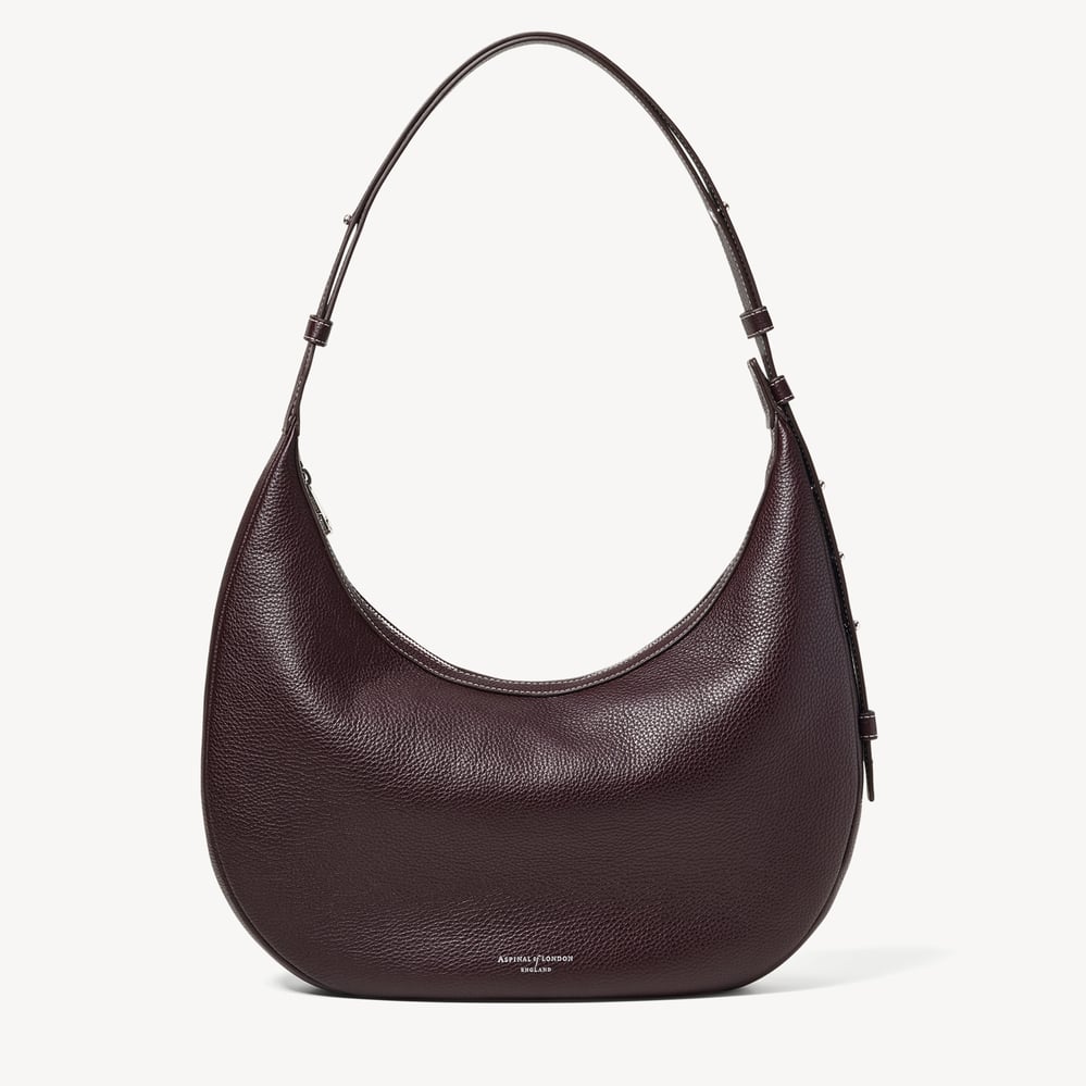 Soho Large Crescent Wine Milled Pebble