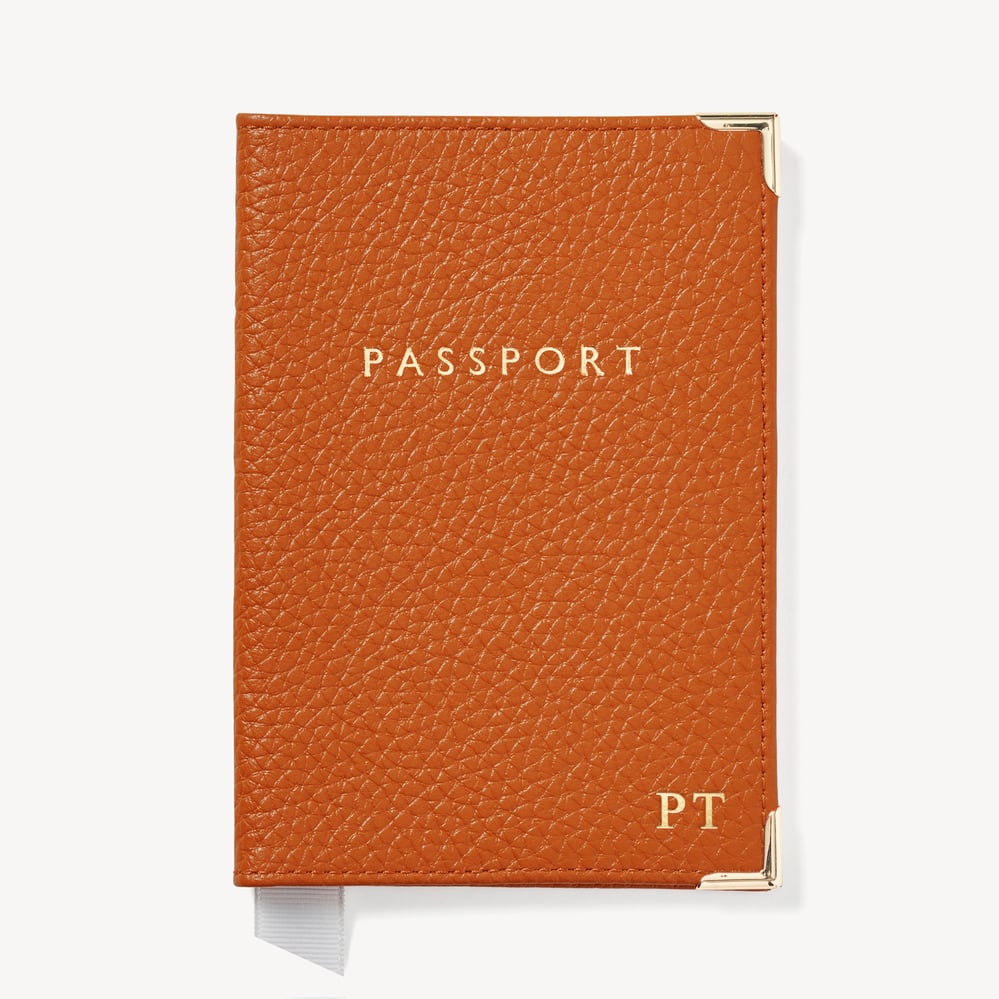 Passport Cover Marmalade Pebble
