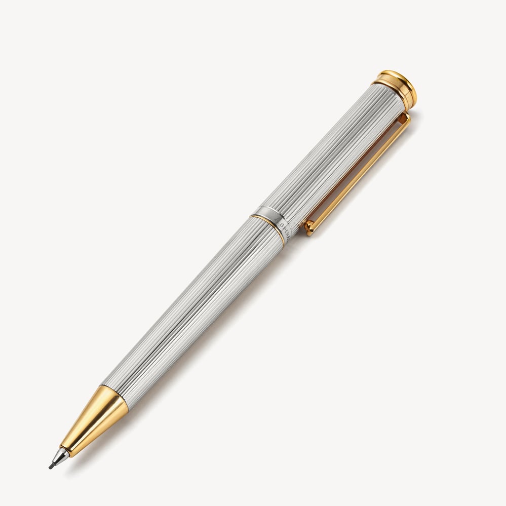 Regent Pencil Sterling Silver 925 with 23ct Gold