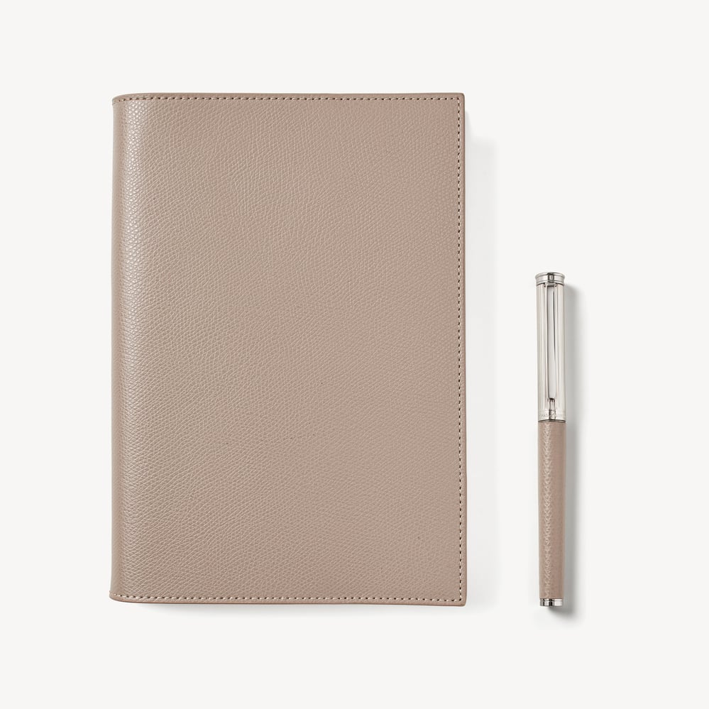 A5 Refillable Journal & Pen Set Moleskin Soft Saffiano