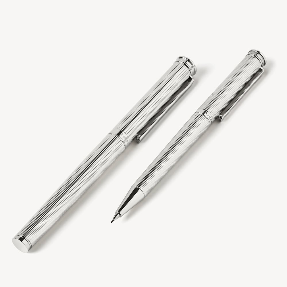 Regent Pen & Pencil Set Sterling Silver 925