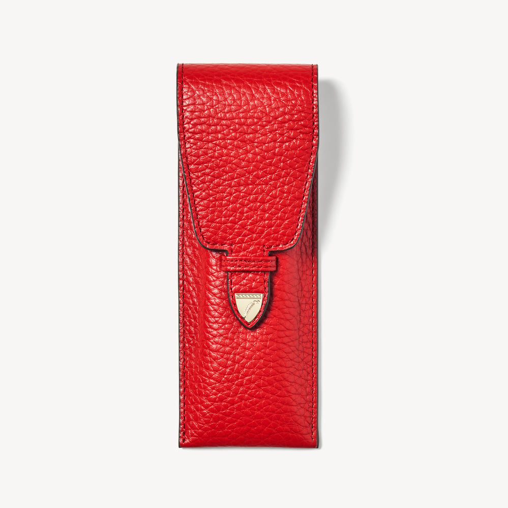 Pen Case Cardinal Red Pebble
