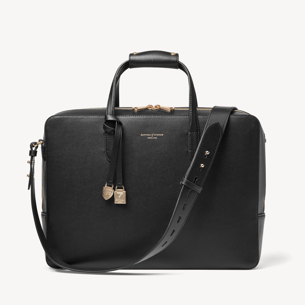 The Brook Street Black Soft Saffiano
