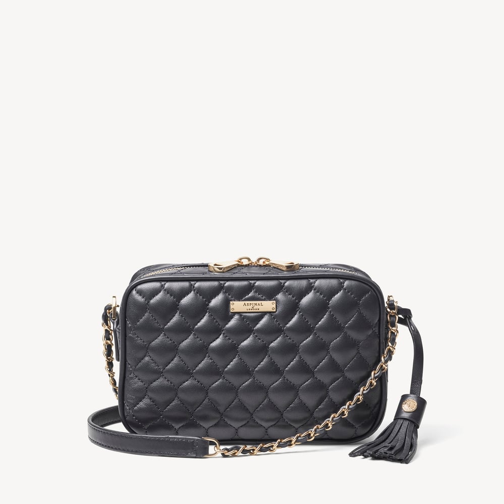 Alice Navy Quilted Nappa