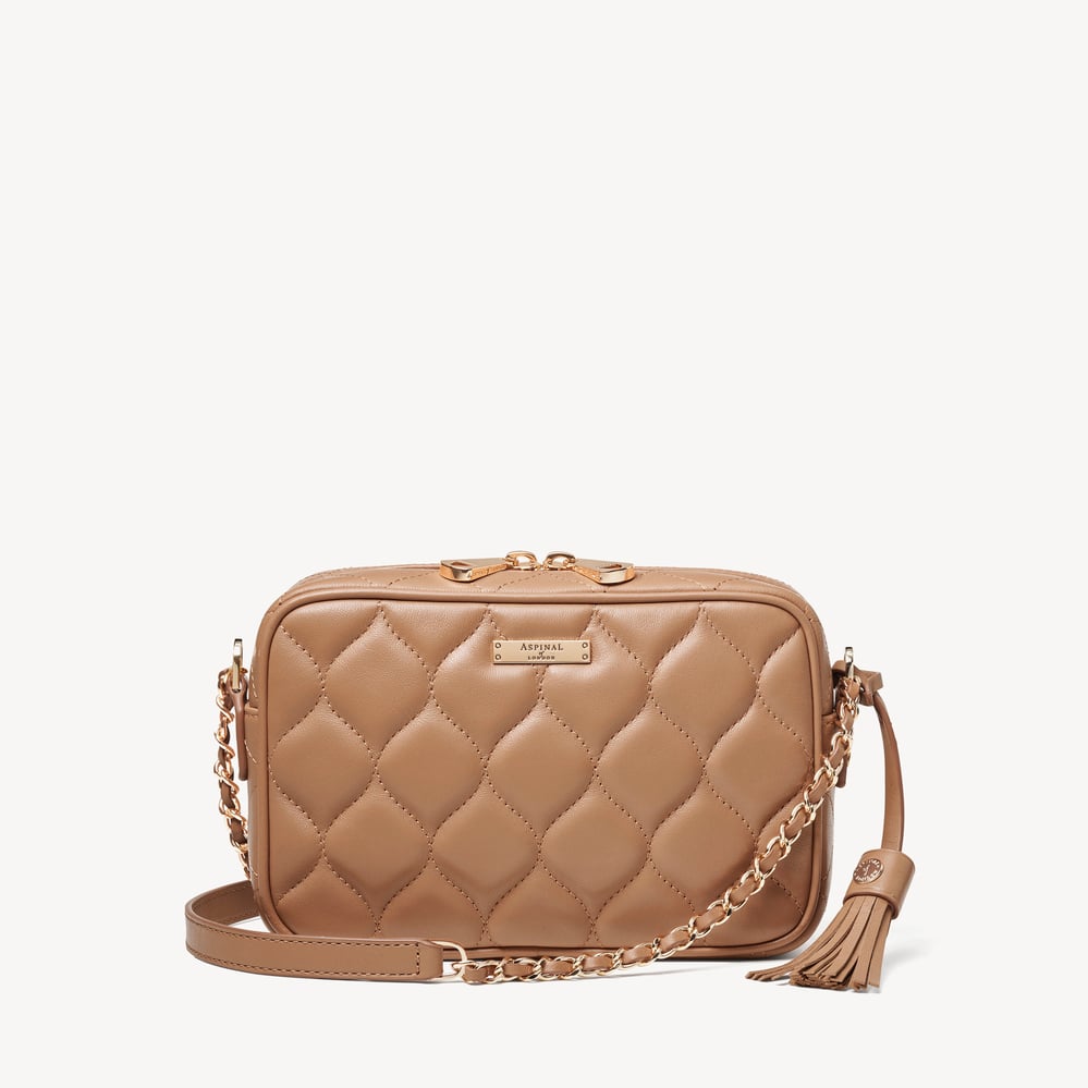 Alice Caramel Quilted Nappa