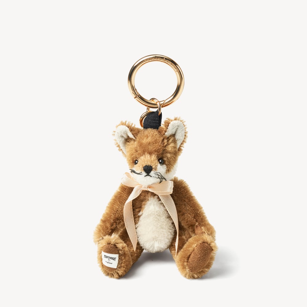 Freddy Fox Keyring Charm Mohair Fox