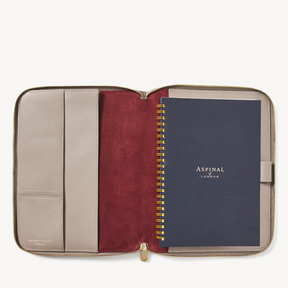 A5 Compact Organiser Padfolio Moleskin Soft Saffiano