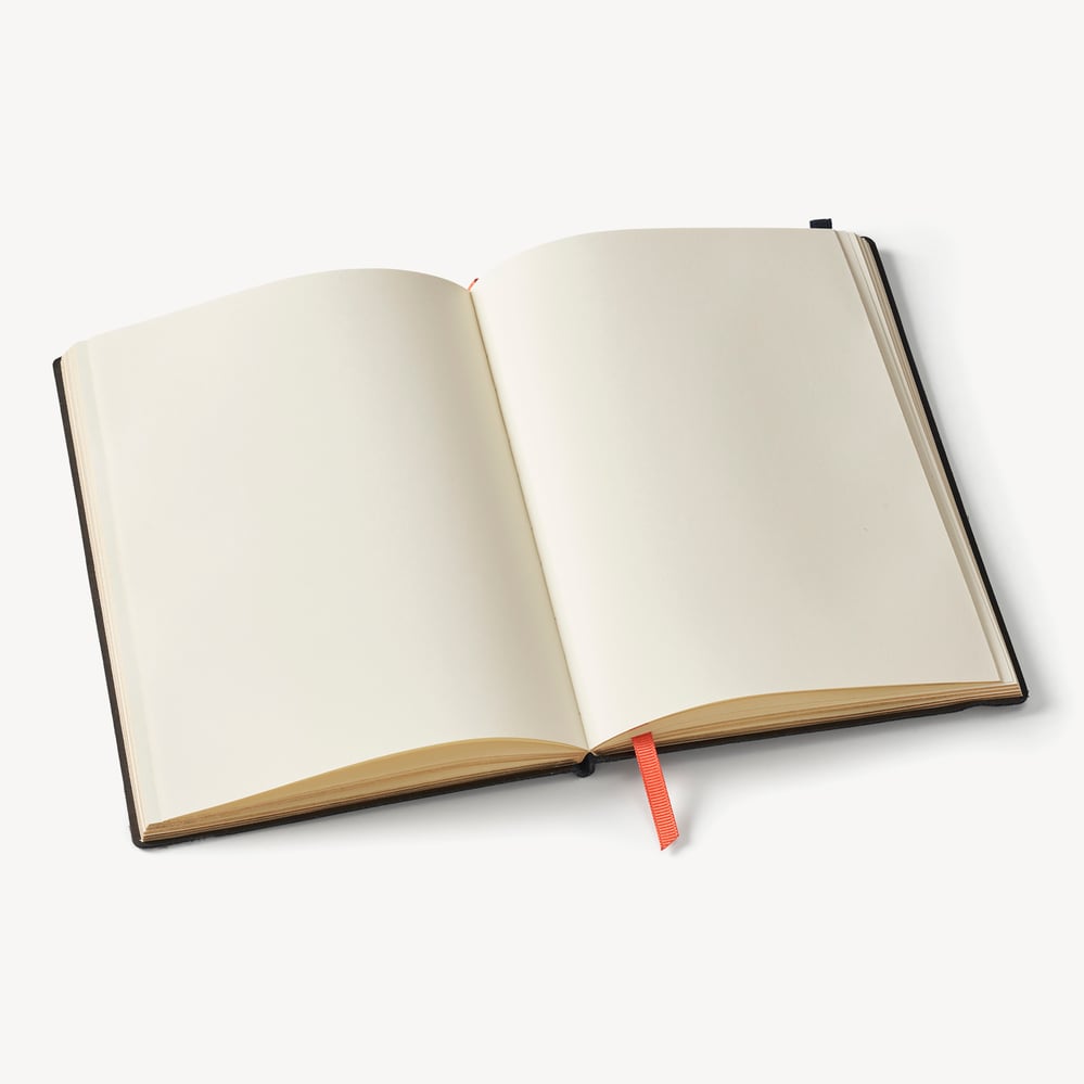 A5 Softback Notebook Navy Pebble