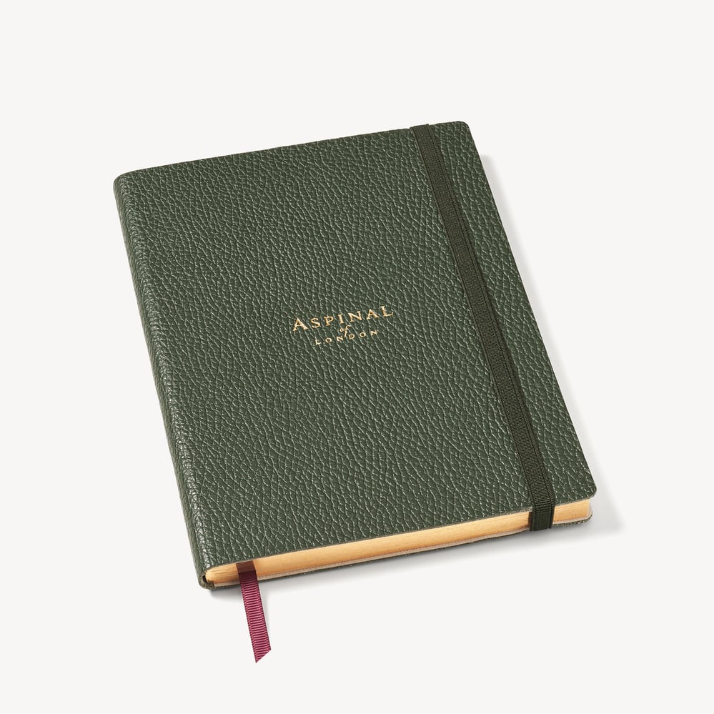 A5 Softback Notebook Evergreen Pebble