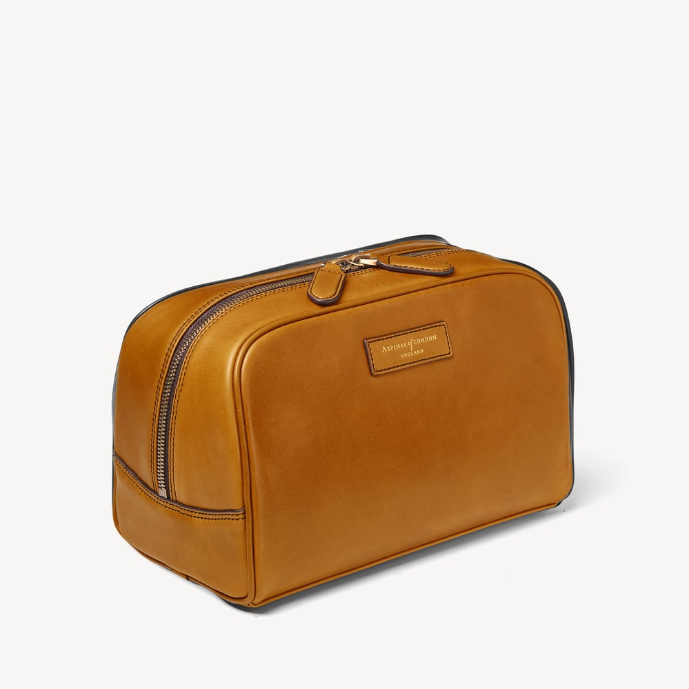 Harrison Toiletry Bag Smooth English Tan