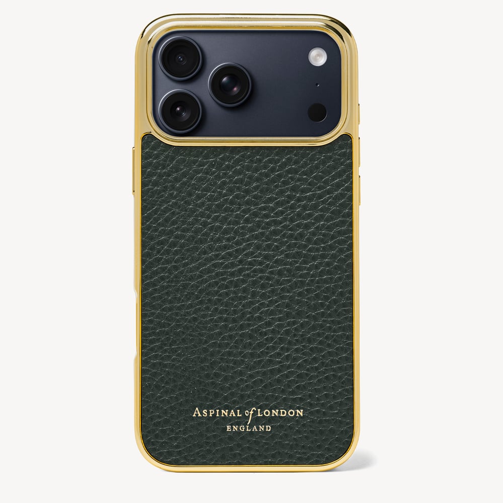 iPhone 17 Pro Max Case Alpine Green Pebble