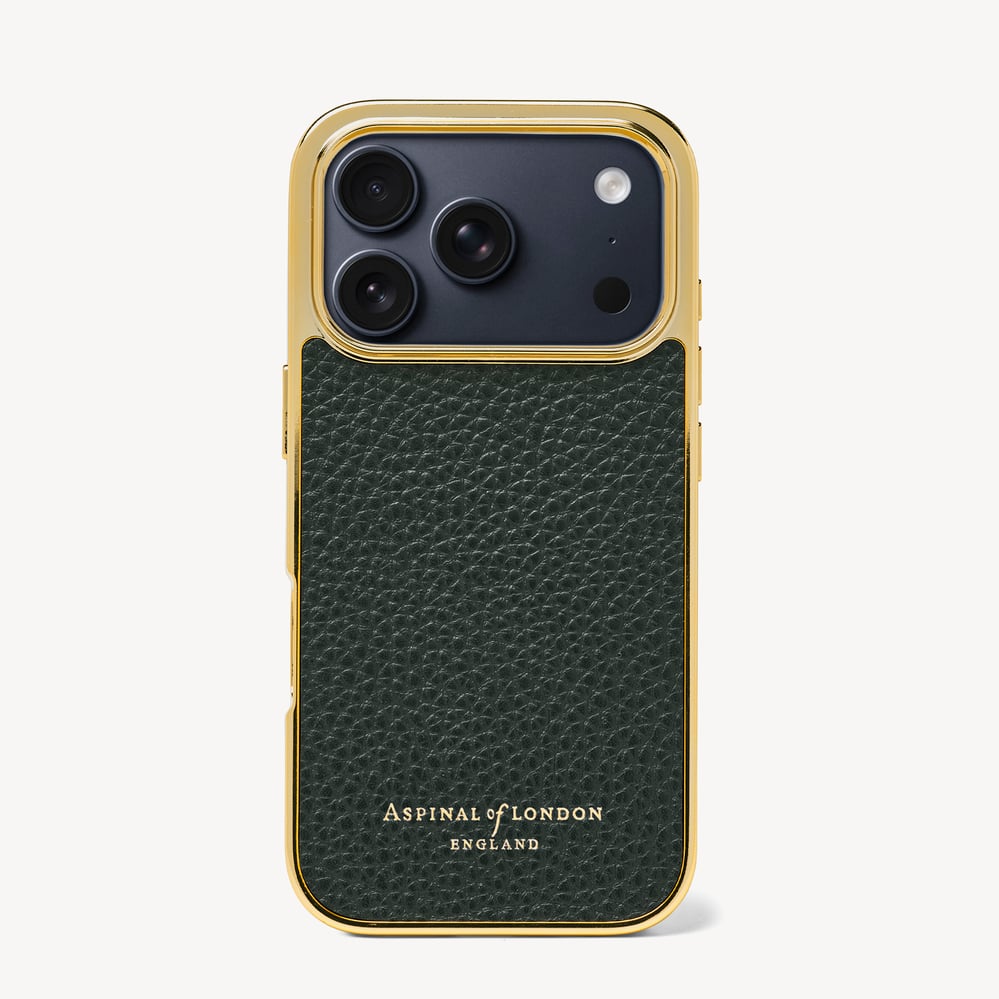 iPhone 17 Pro Case Alpine Green Pebble